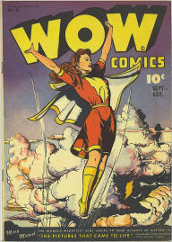 Wow Comics Number 38 Superhero Comic Book