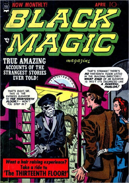 Black Magic Number 11 Horror Comic Book
