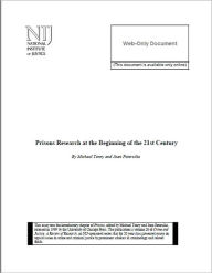 Prisons Research at the Beginning of the 21st Century