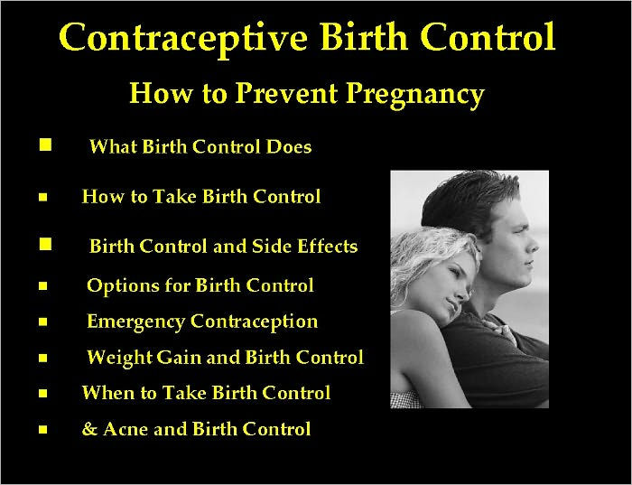 Contraceptive Birth Control How to Prevent Pregnancy, What Birth