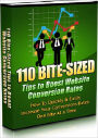 110 Bite-Sized Tips To Boost Website Conversion Rates (Master edition)