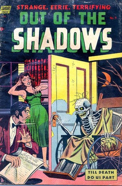 Vintage Horror Comics: Out of the Shadows No. 9 Circa 1952: The Corpse That Came To Dinner