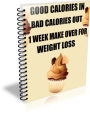 Calories In-Calories Out 1 Week Make Over For Weigh Loss