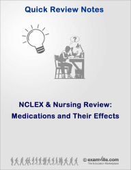 Title: NCLEX and Nursing Quick Review: Medications and Their Effects, Author: Sharma