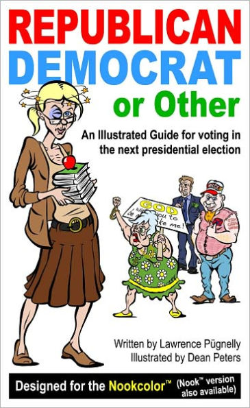 Republican, Democrat or Other (illustrated)