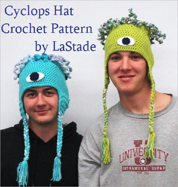 Cyclops Monster Hat for Teens Crochet Pattern eBook by Lori Stade - EPUB  Book