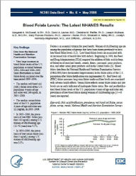 Title: Blood Folate Levels: The Latest NHANES Results, Author: Margaret A. McDowell