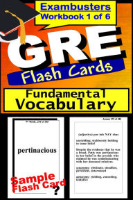 Title: GRE Study Guide Fundamental Vocabulary--GRE Flashcards--GRE Prep Workbook 1 of 6, Author: GRE Ace Academics