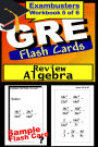 GRE Study Guide Algebra Review--GRE Math Flashcards--GRE Prep Workbook 5 of 6