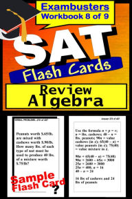 Title: SAT Study Guide Algebra Review--SAT Math Flashcards--SAT Prep Workbook 8 of 9, Author: SAT Ace Academics