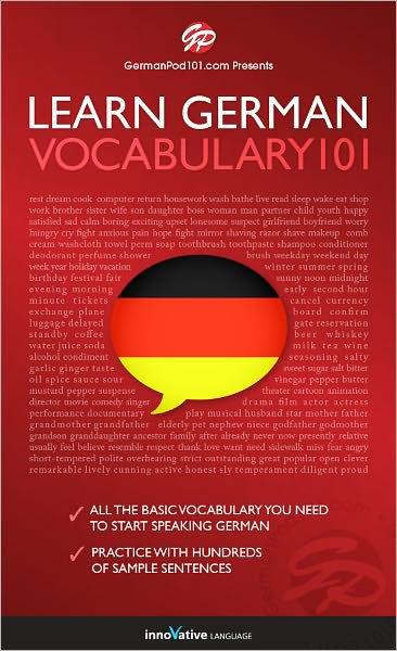 Learn German - Word Power 101 by Innovative Language | NOOK Book ...
