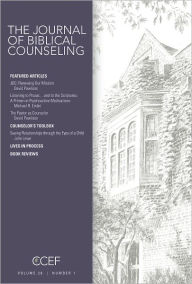 Title: Journal of Biblical Counseling (26:1), Author: David Powlison