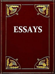 Essays of Michel de Montaigne