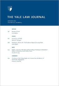 Title: Yale Law Journal: Volume 121, Number 4 - January 2012, Author: Yale Law Journal