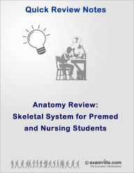 Title: Skeletal System Review for Premed and Nursing Students, Author: Bose