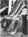 PATTERN #0783 PATIO STRIPE AFGHAN VINTAGE KNITTING