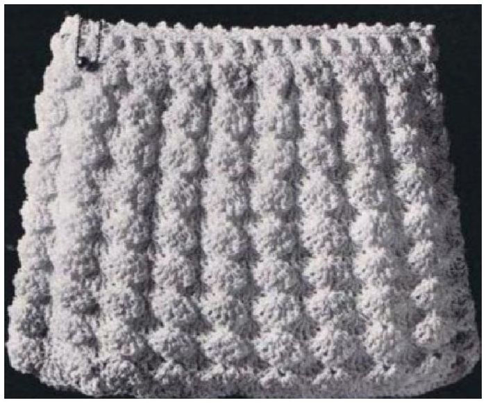 crochet book pouch