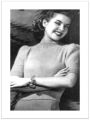 PATTERN #1830 LACE YOKE BLOUSE VINTAGE KNITTING