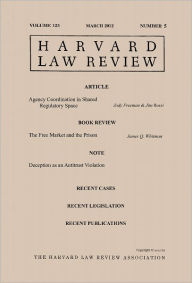 Title: Harvard Law Review: Volume 125, Number 5 - March 2012, Author: Harvard Law Review