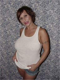 Karma - Sexy Big Tits Milf in a tight Wifebeater