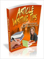 Article Writing Tips