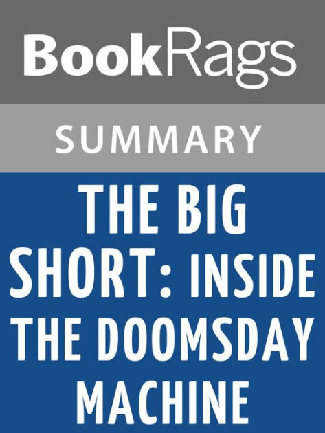 the big short book report