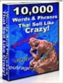 10,000 Words & Phrases That Sell Like Crazy!
