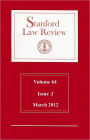 Stanford Law Review: Volume 64, Issue 3 - March 2012