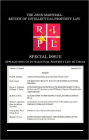 Applications of Intellectual Property Law in China: RIPL’s Special Issue 2012