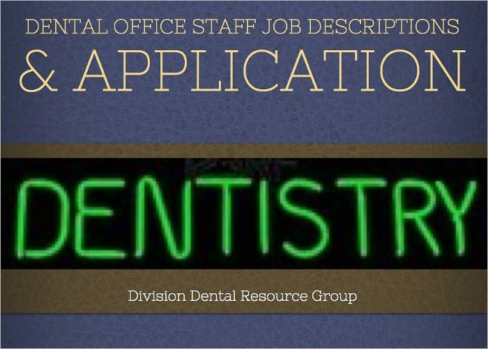 Dental Office Staff Job Description Duties Job Application By Dr dental-office-staff-job-description-duties-job-application-by-dr