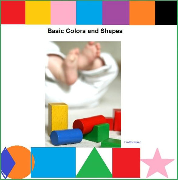 Basic Colors and Shapes - A Picture Book for Babies and Toddlers