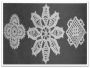 PATTERN #2791 THREE MEDALLIONS VINTAGE CROCHET