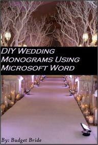 DIY Wedding Monograms