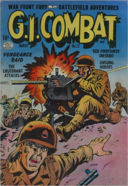 GI Combat Number 22 War Comic Book
