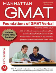 Title: Foundations of GMAT Verbal, 5th Edition, Author: Manhattan GMAT