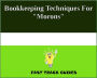Bookkeeping Techniques For