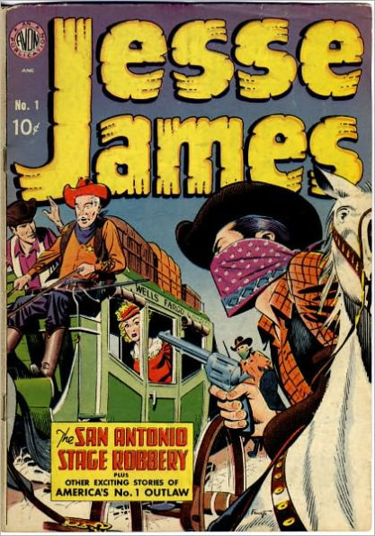 Jesse James Comic Book Issue No. 1