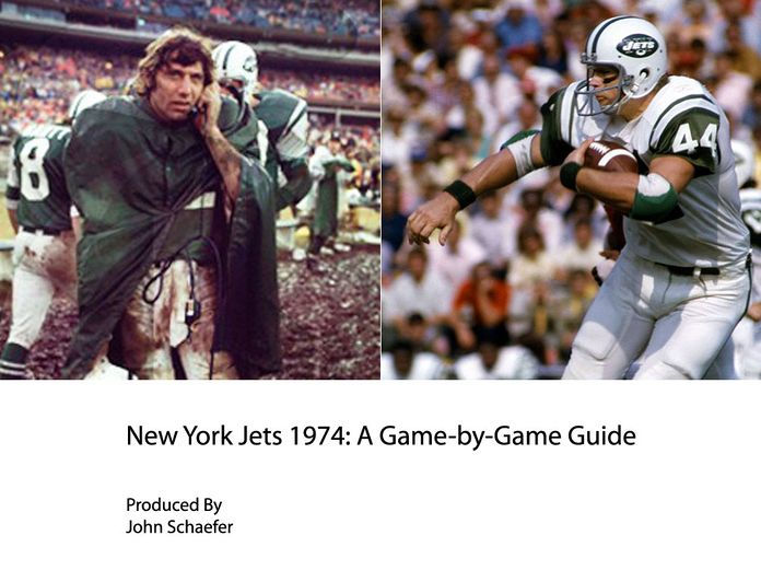 New York Jets 1974: A Game-by-Game Guide|eBook