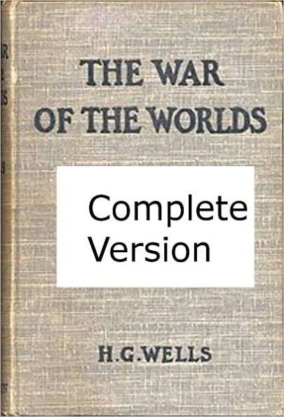 The WAR OF THE WORLDS complete version