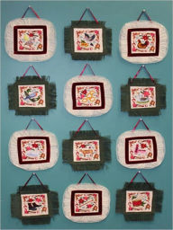 Title: 12 Days of Christmas Wall Hangings Pattern, Author: Embroidery Designs
