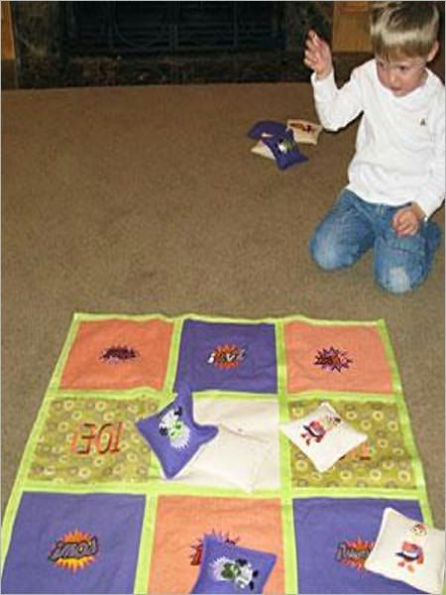 Tic-Tac-Toe Toss Game instructions to make one of your own!