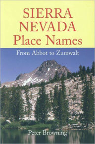 Sierra Nevada Place Names