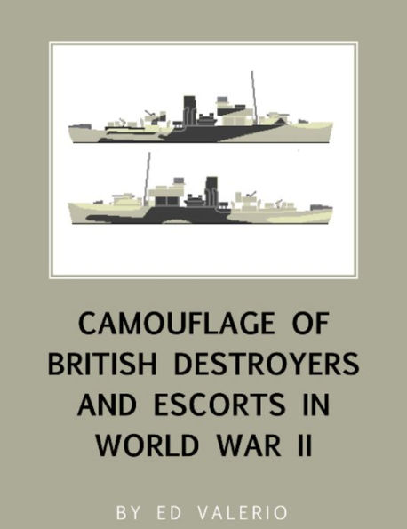 Camouflage of British Destroyers and Escorts in World War II