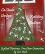 Lighted Christmas Tree Door Decoration Knitting Pattern
