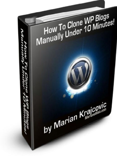 Clone WP Blogs Manually