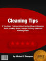 Cleaning Tips :If You Want To Know About Spring Clean, Driveways, Paths, Parking Areas, Garage Flooring Ideas and Washing Walls!