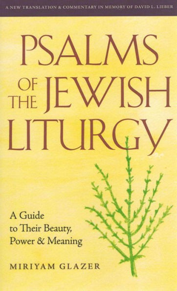 Psalms of the Jewish Liturgy