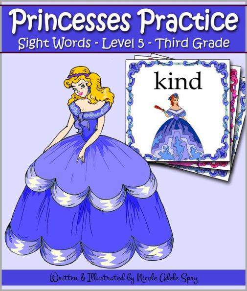 Princesses Practice Sight Words - Level 5: Third Grade