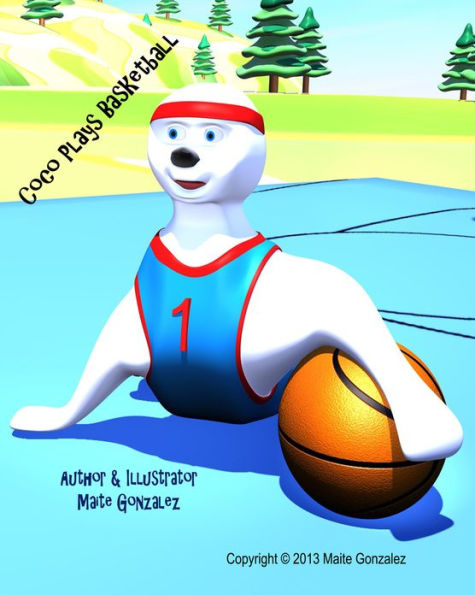 Coco Plays Basketball