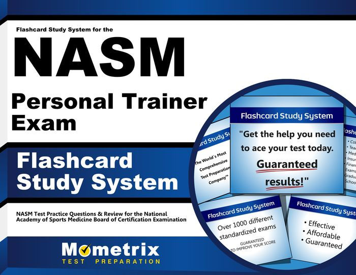 Flashcard Study System For The NASM Personal Trainer Exam By NASM Exam ...